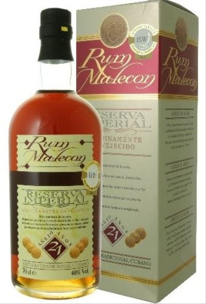 Image sur Malecon Reserva Imperial 21 Years 40° 0.7L